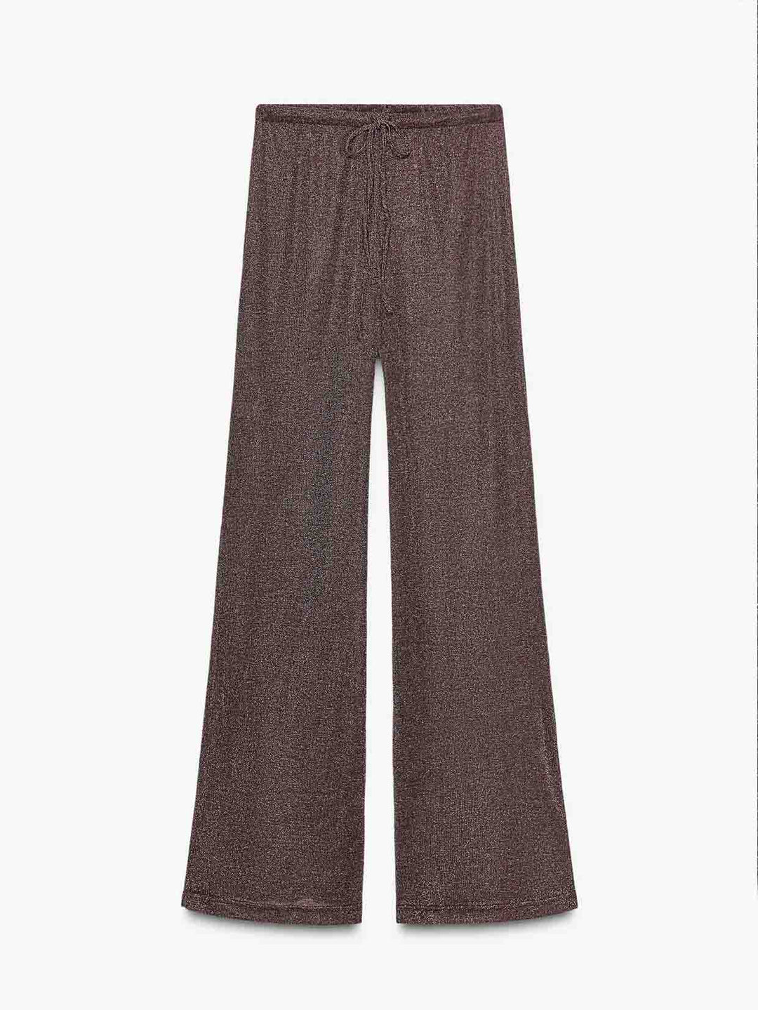 Exquisite Asymmetrical Shawl Pants Two-Piece Set