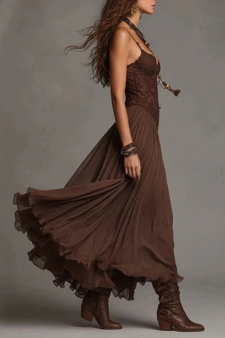 Bohemian Lace Sling Large Skirt