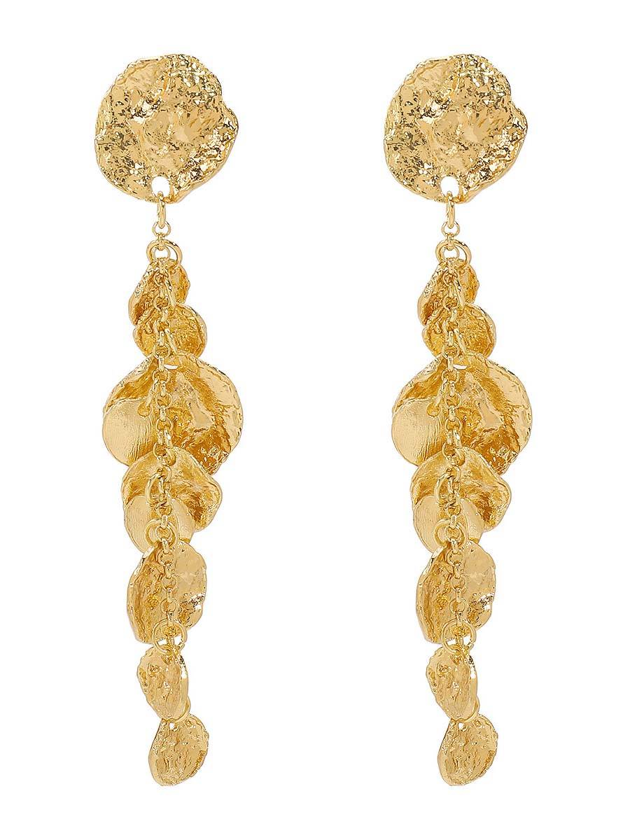 Minimalist Irregular Tassel Earrings