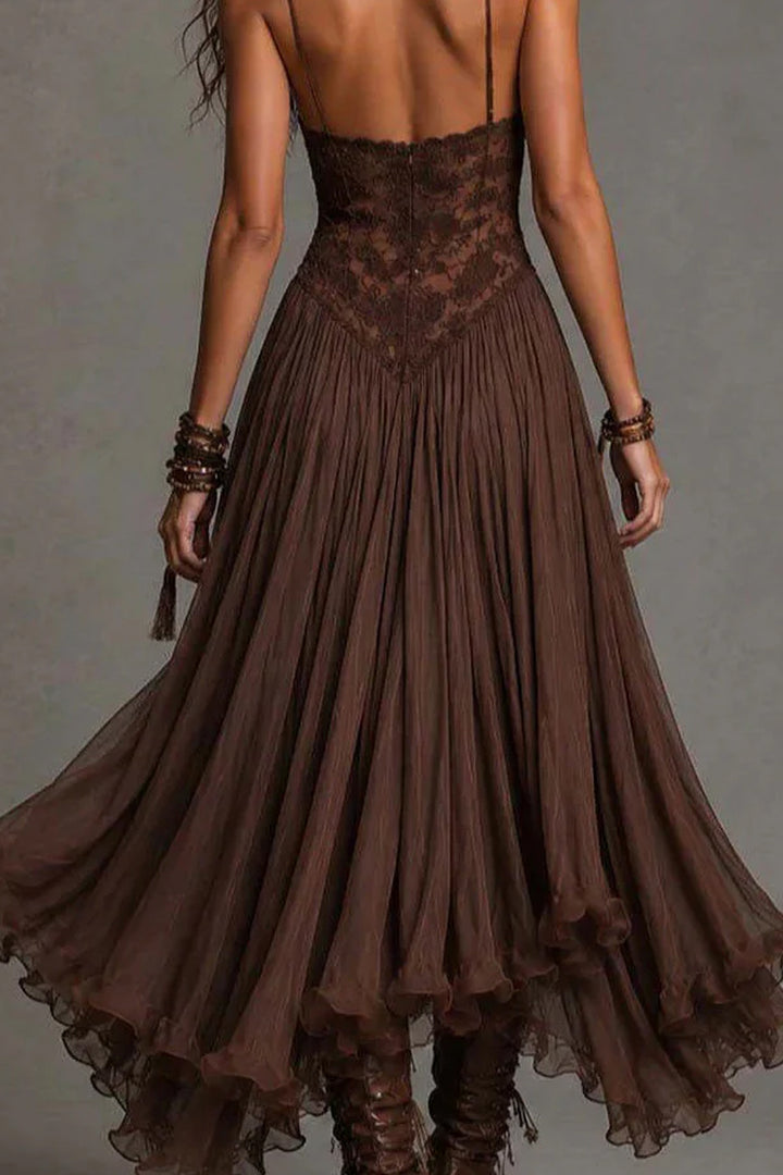 Bohemian Lace Sling Large Skirt