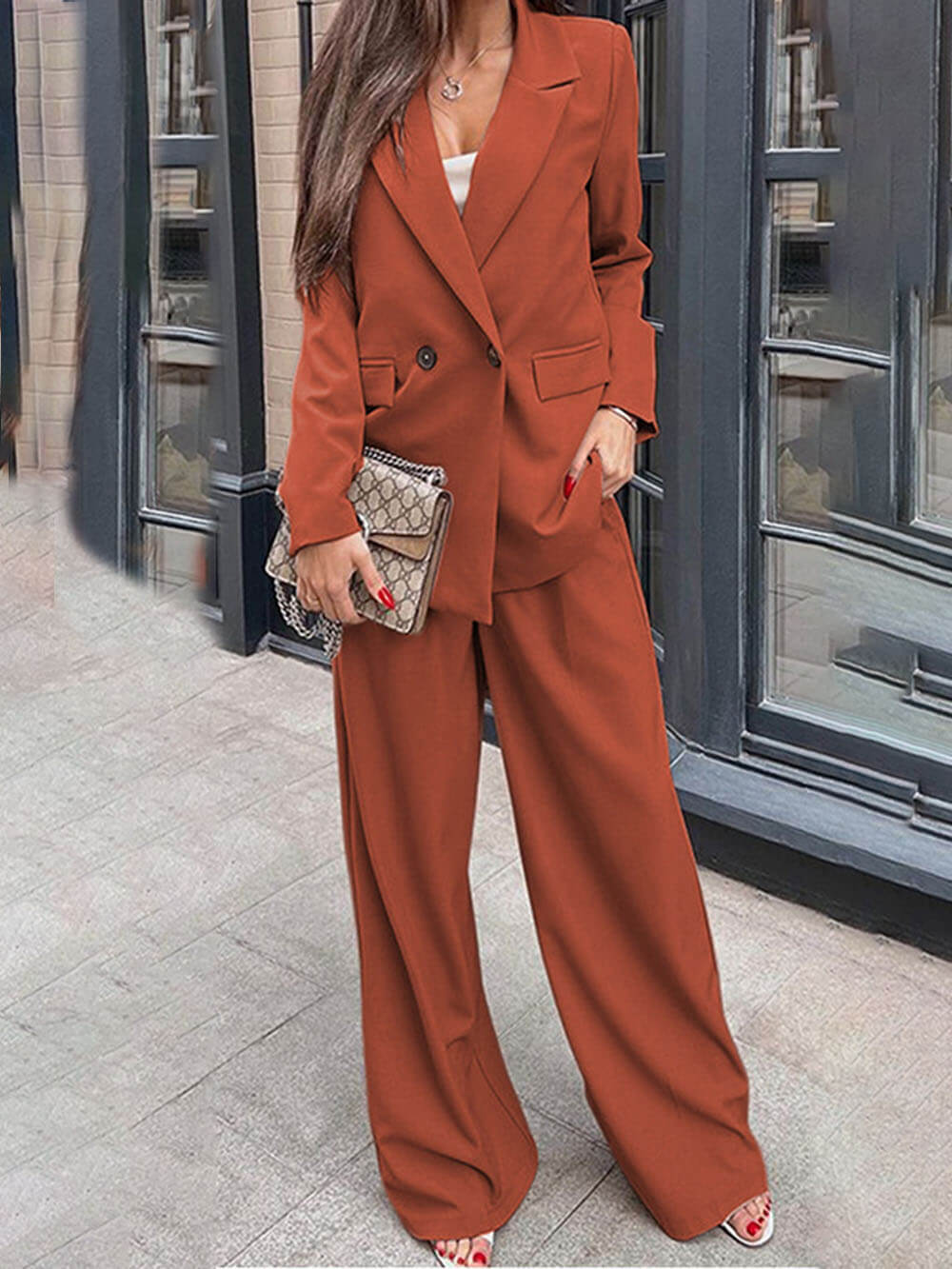 Casual Exquisite Lapel Tailored Blazer